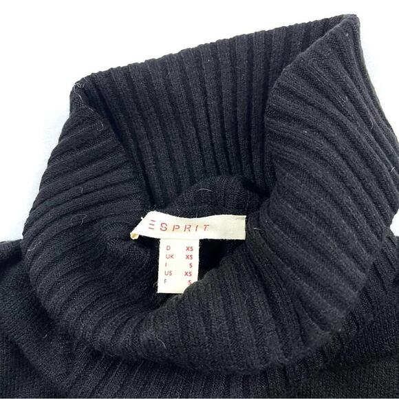 Esprit Black Soft Essential Turtleneck Sweater - Picture 5 of 5